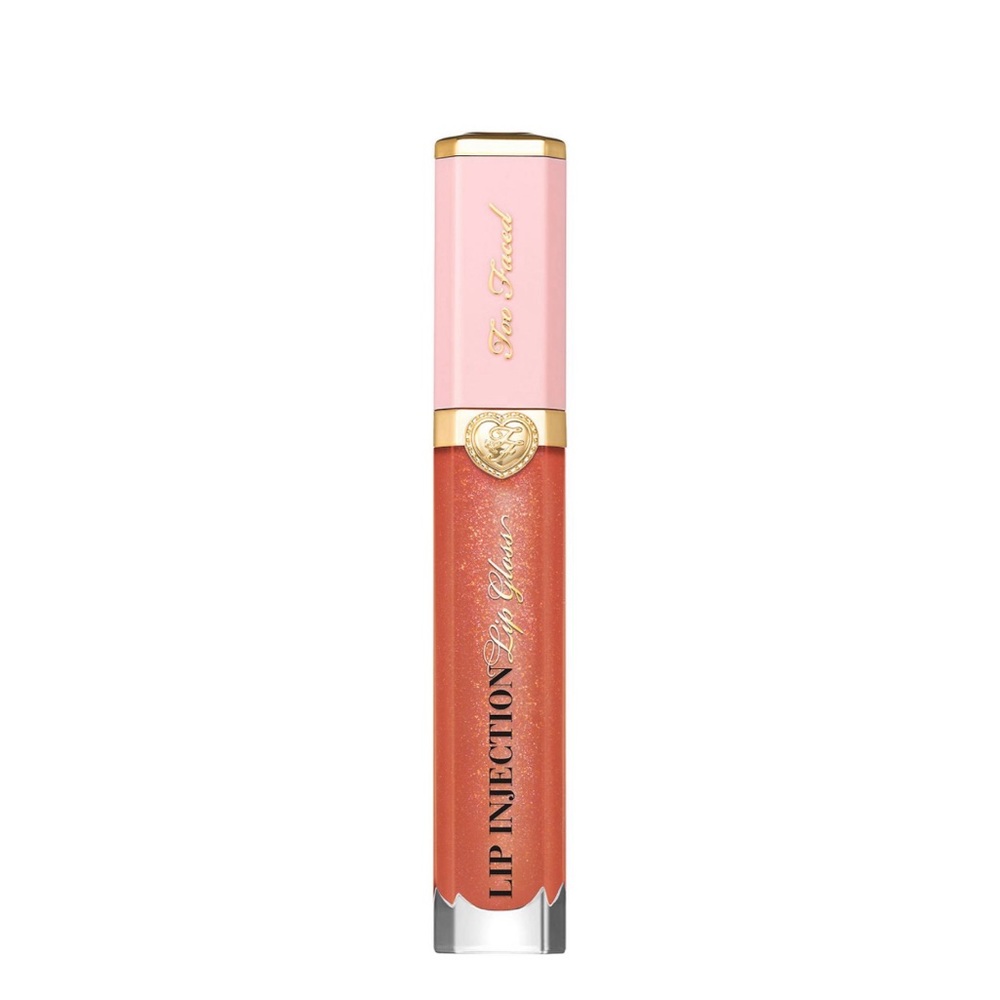 NIB Too Faced Lip Injection Lip Gloss in The Bigger The Hoops